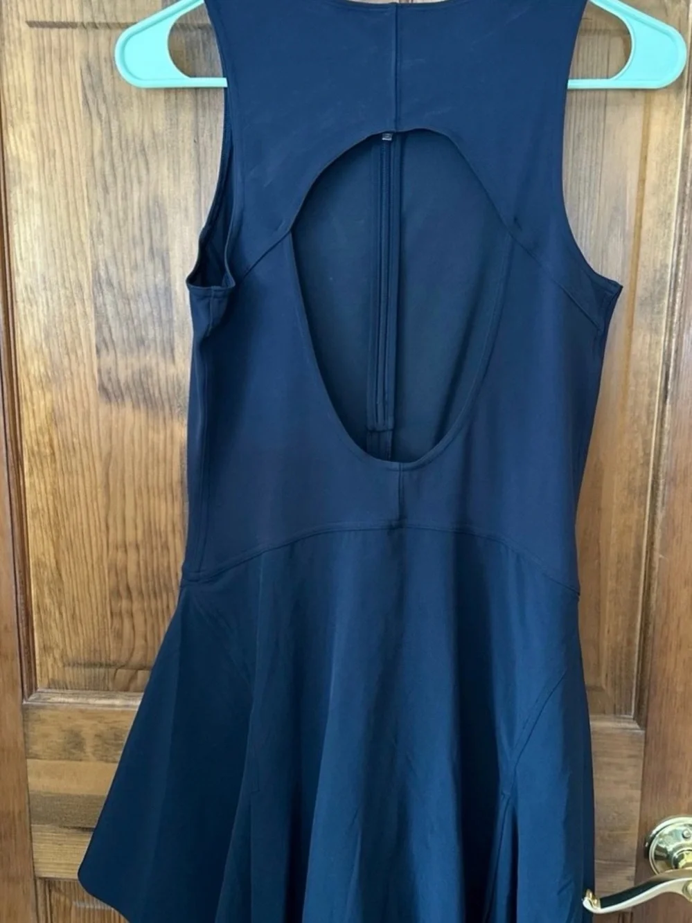 Lululemon Everlux Tennis Dress Navy 8